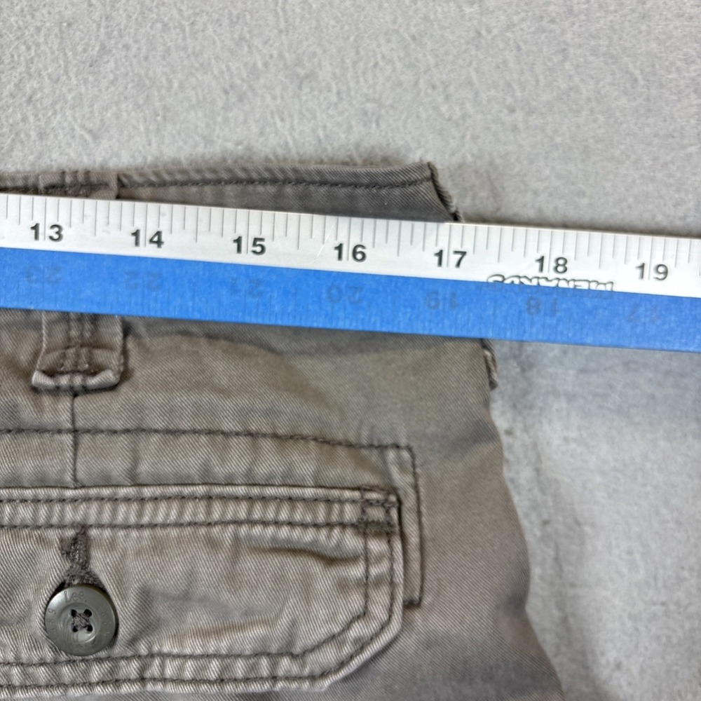 Lee Shorts Mens 34 Khaki Green Cargo Pocket Canvas Hiking Outdoors - Picture 7 of 10
